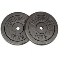 Viavito Cast Iron Standard Weight Plates