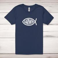 Darwin Christian Fish Adult T-Shirt