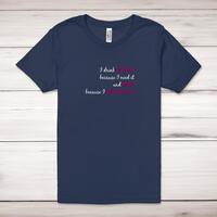 Coffee Because I Need It, Wine Because I Deserve It Adult T-Shirt