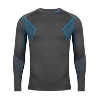 Alpinus Mens Active Base Layer Thermoactive Sweatshirt - Gray