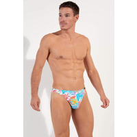 HOM FUNKY STYLE G-String - Navy Print