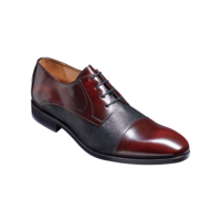 Southwold - Burgundy Hi-Shine / Black Deerskin, 5