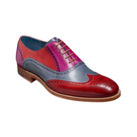 Valiant Multi - Red / Grey / Purple Hand Painted, 7.5