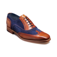Spencer - Antique Rosewood / Navy Suede, 7.5