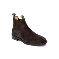 Sutton - Dark Brown Suede, 9.5