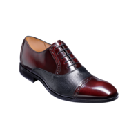 Ramsgate - Burgundy Hi-Shine / Black Deerskin, 6