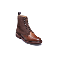 Lambourn - Dark Brown Calf Suede, 9