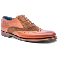 Abingdon - Chestnut Calf/Polo Suede, 10.5