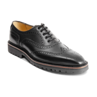 Sedburgh - Black Calf, 5.5 / F / 10mm Vibram sole