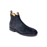 Sutton - Black Waxy Suede, 9 / G / 10mm Dainite Sole