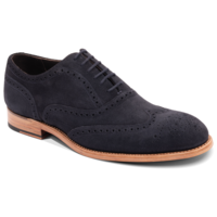 Brando 2 - Navy Suede, 13 / G / 7mm Leather Sole