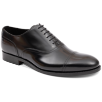 Bates - Black Hi Shine, 9.5 / G / 7mm Leather Sole