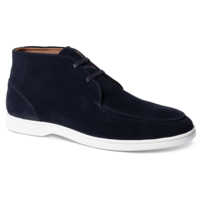 Caruna - Navy Suede, 46.5 / F / Rubber Sole