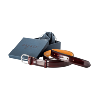 Plain Belt - Burgundy Hi-Shine