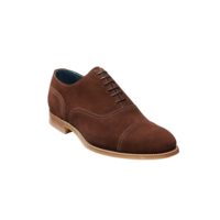 Pullman - Mid Brown Suede, 6.5 / G / 7mm Rubber sole
