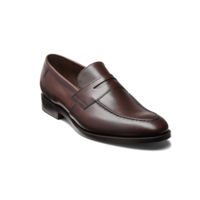 Warner - Walnut Hand Painted, 8.5 / F / 7mm Leather Sole