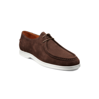 Vigo - Coffee Suede White Sole, 46 / F / Rubber Sole