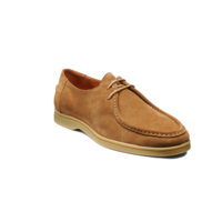 Vigo - Tan Suede Caramel Sole, 47 / F / Rubber Sole