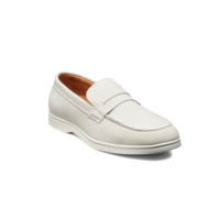 Santiago - White Suede White Sole, 46 / F / Rubber Sole