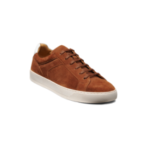 Skylar - Copper Suede White Tab, 10 / F / Rubber Sole