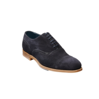 Pullman - Navy Suede, 8 / G / 7mm Rubber sole
