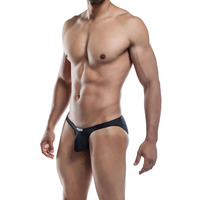 Joe Snyder Polyester Collection Bikini Bulge 04 - Black