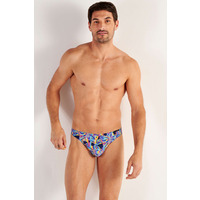 HOM FUNKY STYLE G-String - Navy Print