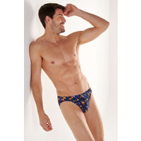 HOM FUNKY STYLE Comfort Micro Brief - Black Print