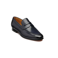 Sawyer - Navy Calf, 7 / G / 7mm Leather Sole