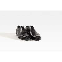 Archdale Wingtip (E) - Black Calf, 14.5 / E